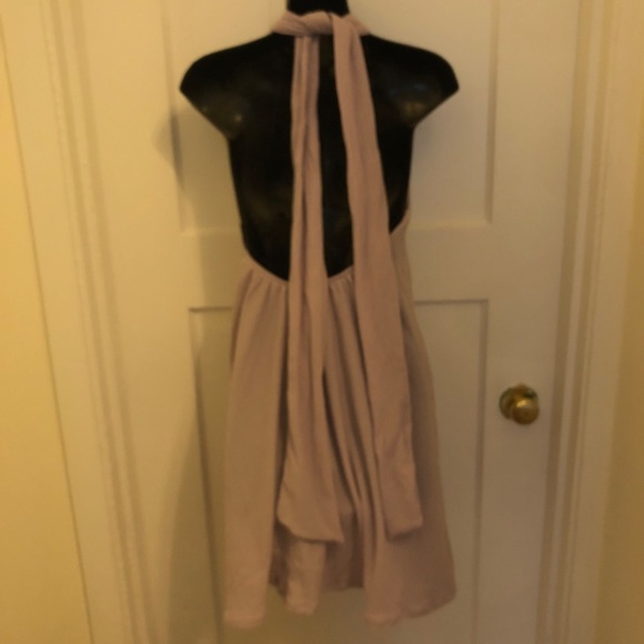 H@M PINK backless , halter dress, size small, new with tags - Picture 2 of 5